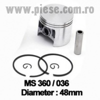 Piston complet Stihl 036 – MS 360 D.48 bolt 10